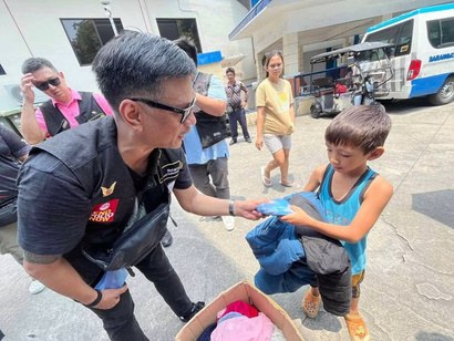 Service Above Self In Action: Swift Relief For Kapitolyo Fire Victims — GML photo 1
